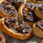 Gingerbread Palmiers with Macadamia Nuts