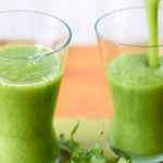 Green Smoothie with Wild Herbs