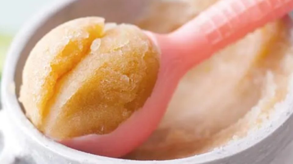 Green Tea and Lime Sorbet