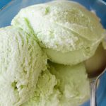 Green tea ice cream