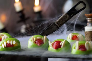 Halloween Apple Snack