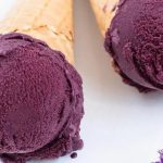 Homemade Blueberry Ice Cream