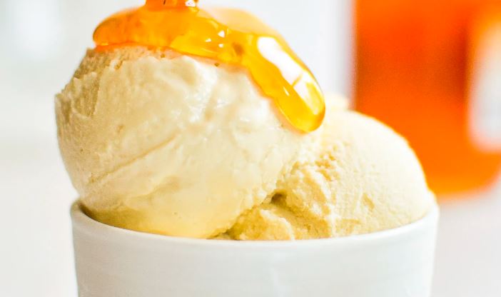 Honey and Lime Ice Cream