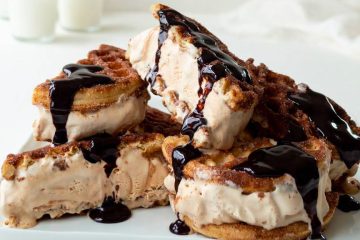 Ice Cream Churro Wafflewiches