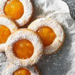 Italian Almond Cookies with Peach Jam