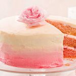 Layered Raspberry and Coconut Cake