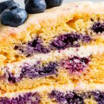 Lemon Blueberry Layer Cake