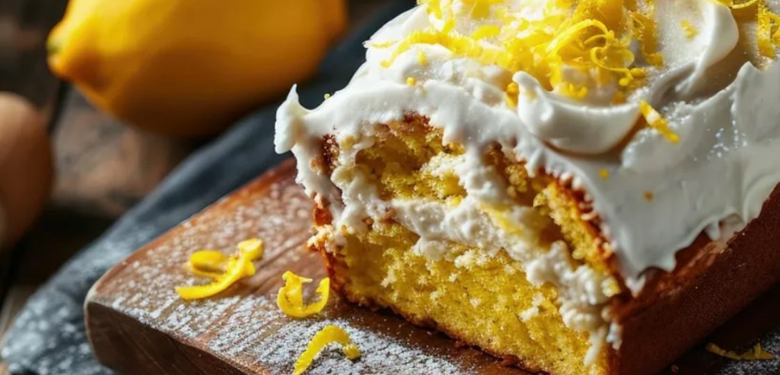 Lemon Cake with Mayonnaise - The Best Recipe