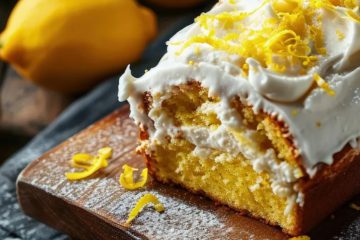 Lemon Cake with Mayonnaise – The Best Recipe