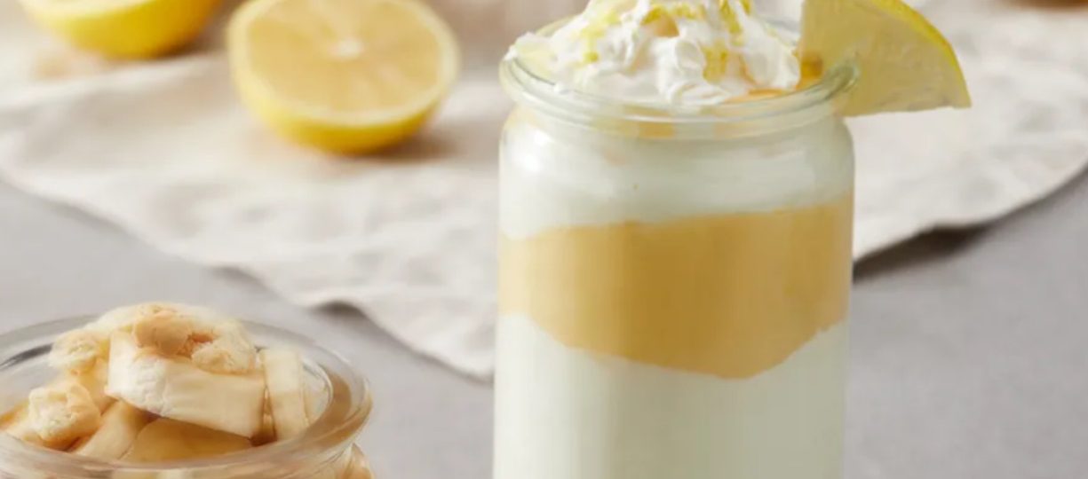 Lemon Cheesecake in a Jar