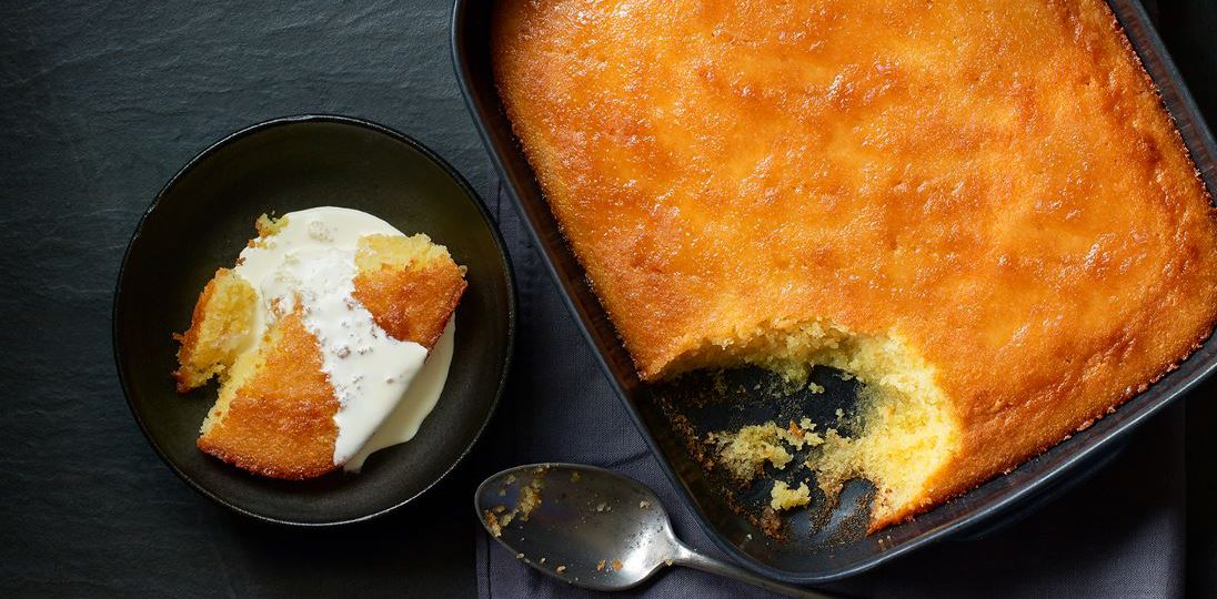 Lemon Drizzle Sponge Pudding