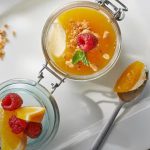 Lemon Mousse with Orange Jelly