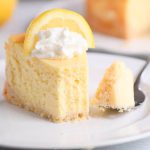 Lemony White Chocolate Cheesecake