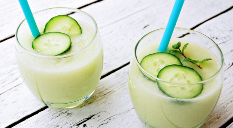 Melon and Cucumber Smoothie