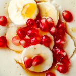 Millet Pudding with Peanut Butter and Maple Syrup