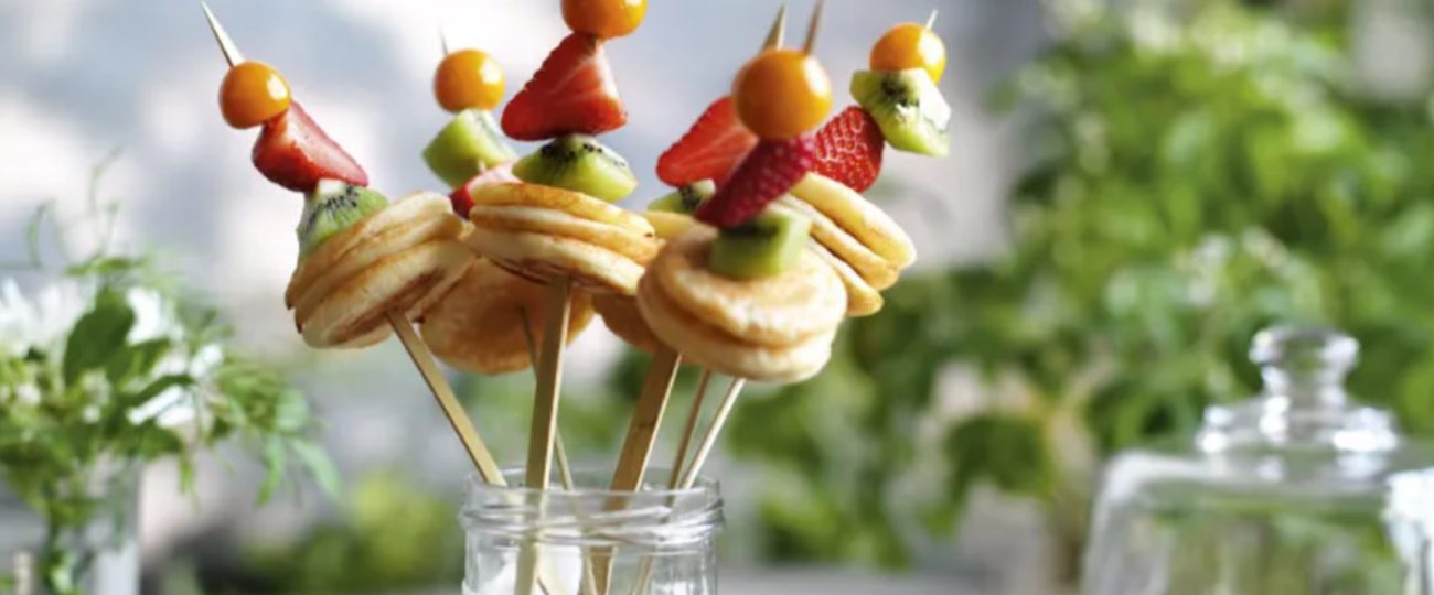 Mini Pancakes on a Stick