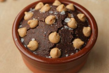 Molten Reese’s Baked Oats