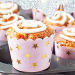 Muffins with Roasted Apples and Cinnamon