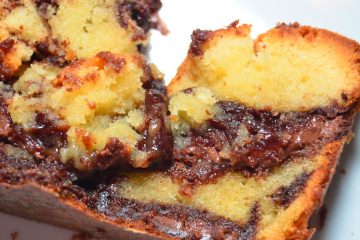 Nutella Swirl Pound Cake