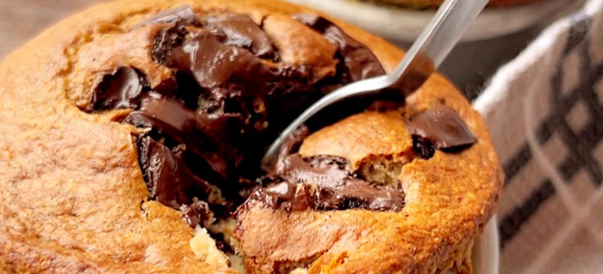 Oatmeal Banana Peanut Butter Muffins