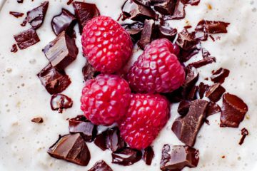 Oatmeal Bounty with Raspberries