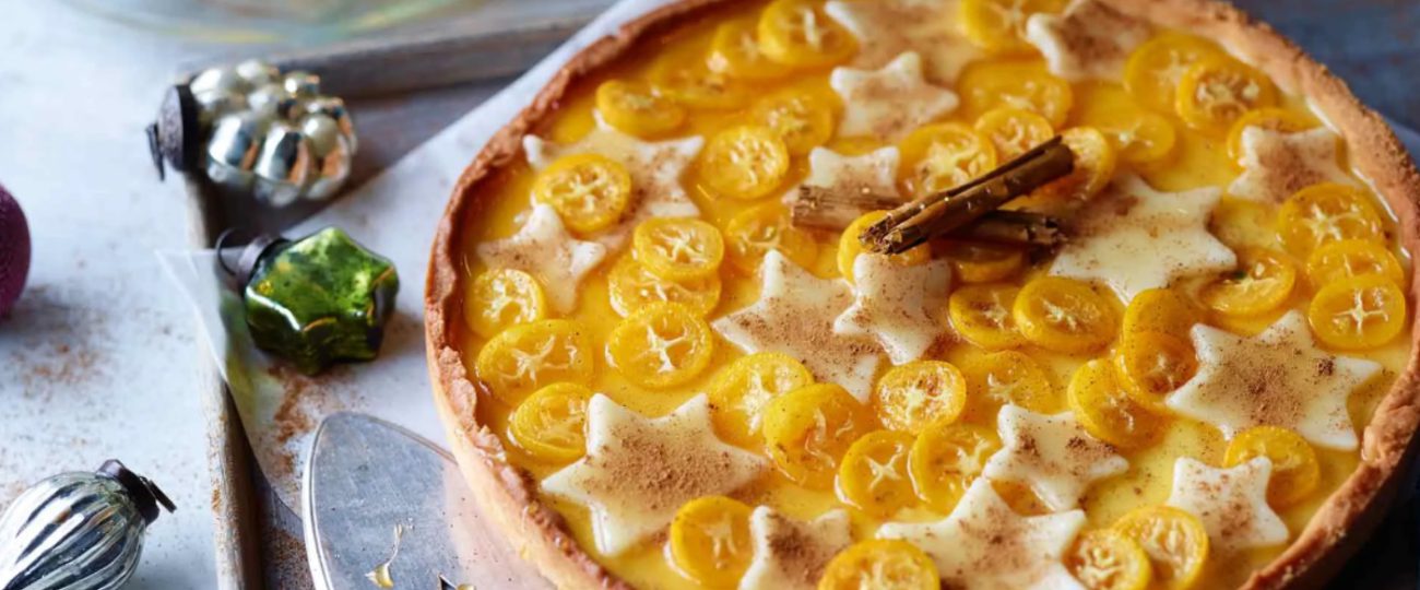 Orange and Kumquat Tart