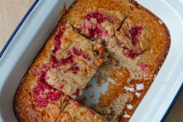 PB & Jelly Batch Baked Oats