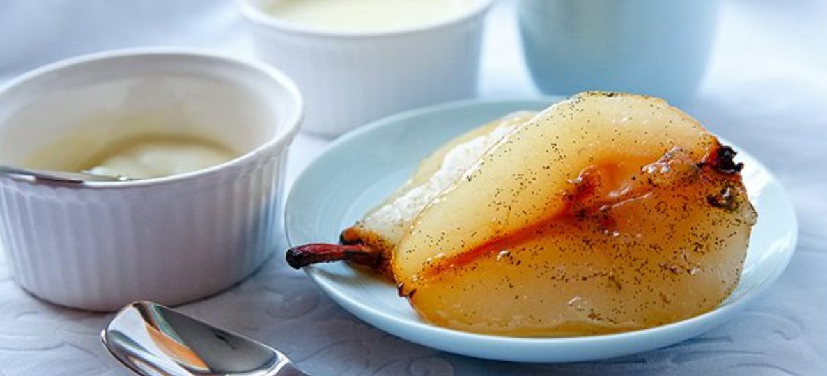 Panna cotta with white chocolate