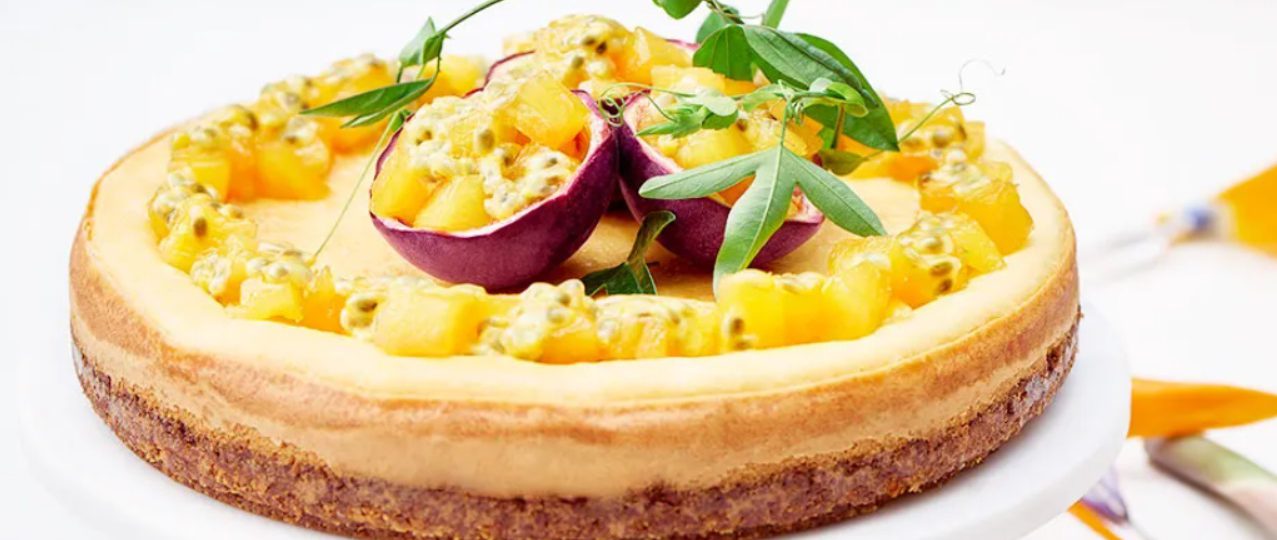 Passion Fruit Cheesecake