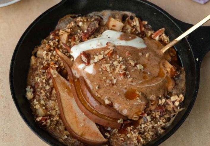Pear Pecan Oatmeal