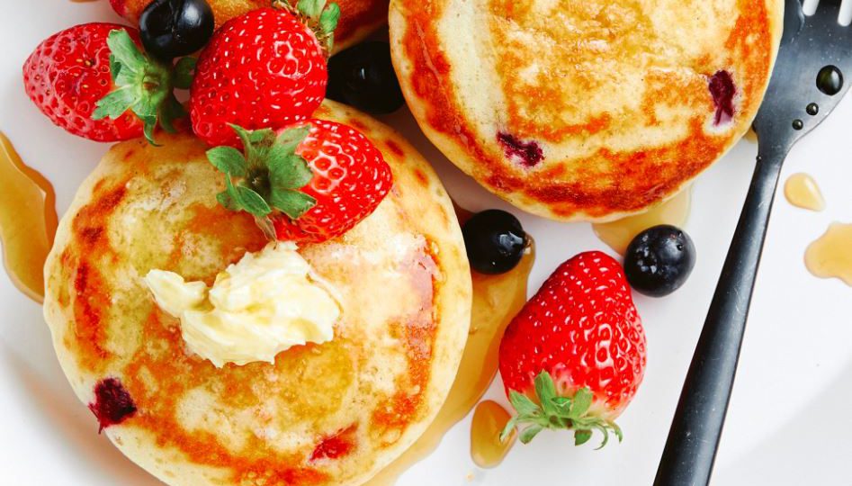 Pie Maker Berry Pancakes