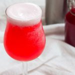 Pink Gin Fizz Cocktail