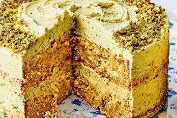 Pistachio, Courgette & Lemon Cake