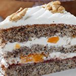 Poppy Seed Cake with Mascarpone Cream