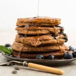 Pumpkin and Blueberry Pancakes