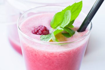 Raspberry Agua Fresca