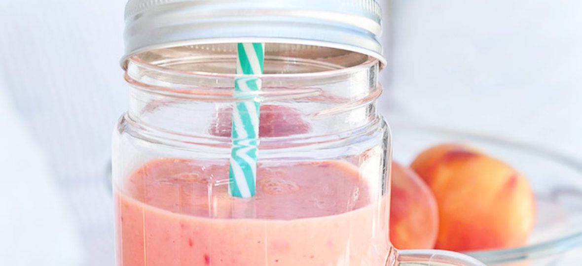 Raspberry-Peach Smoothie