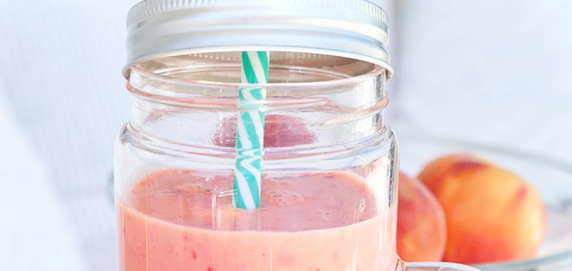 Raspberry-Peach Smoothie