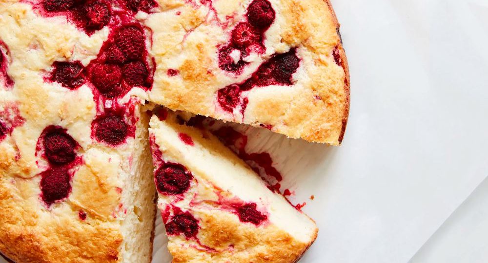 Raspberry Ricotta Cake