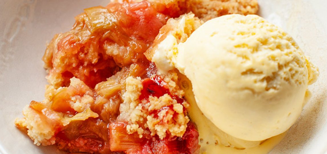 Rhubarb Crumble