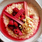 Rhubarb Oatmeal