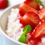 Rice with Strawberries