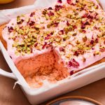 Rose & Pistachio Milk Cake