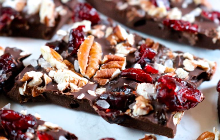 Salted Fruit ‘n’ Nut Bark