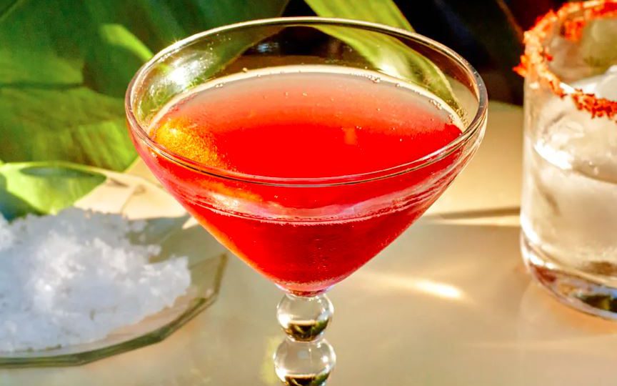 Salted Strawberry Daiquiri