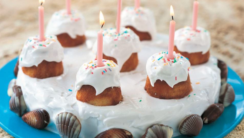 Sandcastle Birthday Cake