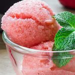 Strawberry-Basil Ice Cream
