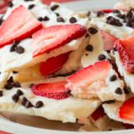 Strawberry Chocolate Greek Yoghurt Bark