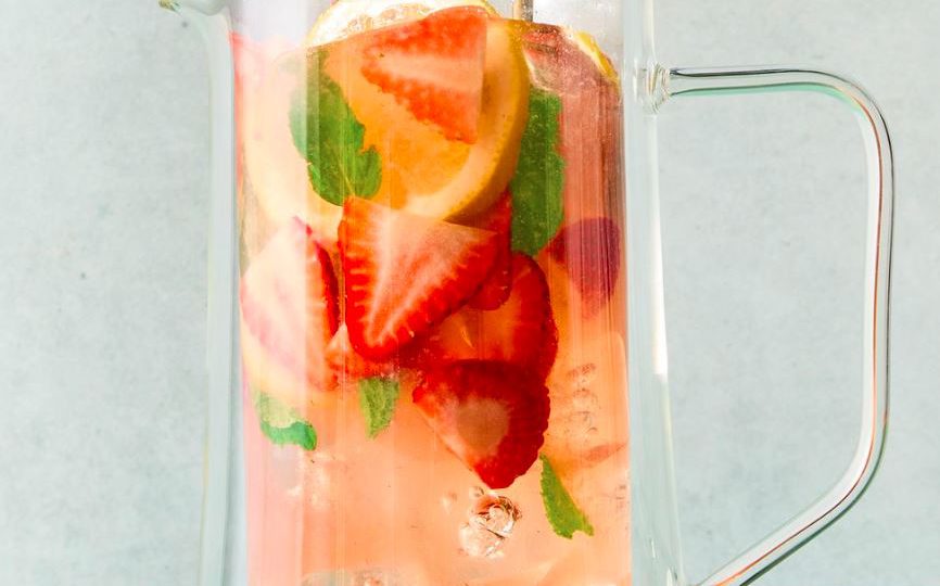 Strawberry Mint Sangria