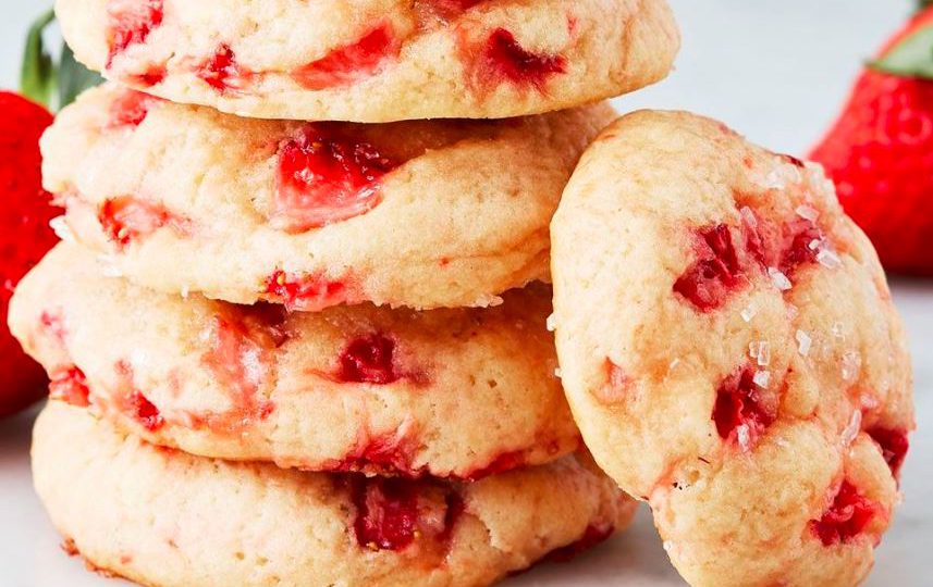 Strawberry Shortcake Cookies